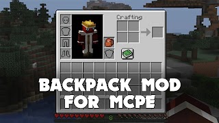 Backpack Mod for Minecraft PE captura de pantalla 4