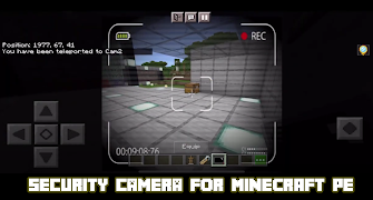 Security Camera for Minecraft تصوير الشاشة 2