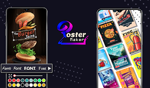 Poster maker - flyer design скриншот 5