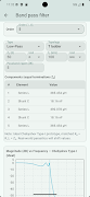 Electronic filter design tool screenshot 6
