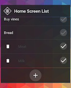 Home Screen List syot layar 2