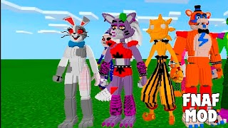 Fnaf Breach Mod for Minecraft اسکرین شاٹ 5