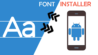 Font Installer پوسٹر