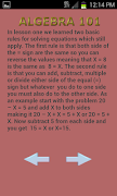Algebra 102 imagem de tela 1