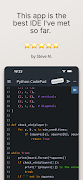Python Coding Editor & IDE App 截图 1