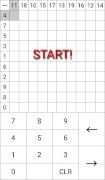 3 Schermata 100マス計算