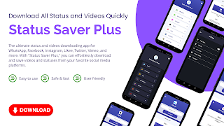 Status Saver Plus Cartaz