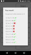 Mathematical dictation screenshot 2