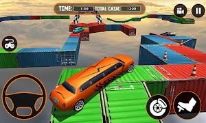 3 Schermata Impossible Limo Driving stunt