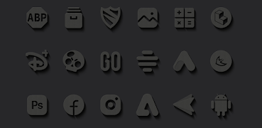 Type-4 Icon Pack Ekran Görüntüsü 4