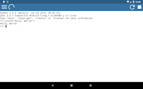 Python Console 截圖 2