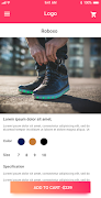 Clothing UI kit اسکرین شاٹ 6
