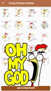 Kumpulan Sticker Ayam Keren WAStickerApps Lucu Screenshot 3