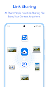 Link Sharing - File Transfer Cartaz