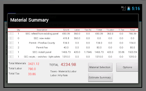 Estimating Simplified ภาพหน้าจอ 3