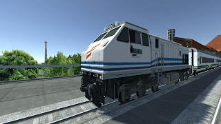 برنامهنما Indonesian Train Simulation عکس از صفحه