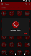 6 Schermata Red Icon Pack