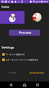 Snowman Battery Widget اسکرین شاٹ 2