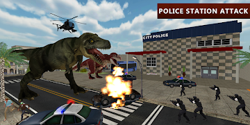 Dinosaur Simulator City Attack screenshot 5