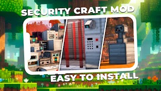 Security Craft Mod For MCPE capture d'écran 3