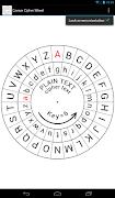 Caesar Cipher Disk syot layar 1