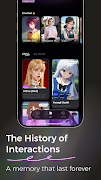 Anime Chat ：Character AI Chat اسکرین شاٹ 1