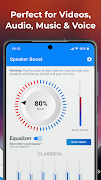 برنامه‌نما Sound Booster・Increase Volume عکس از صفحه