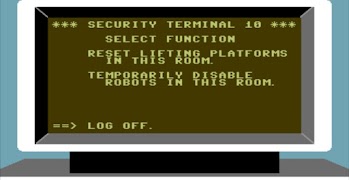 C64 Impossible Mission screenshot 4