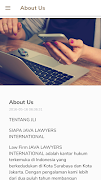 برنامه‌نما Java Lawyer International عکس از صفحه