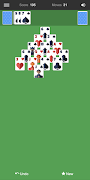 Pyramid Solitaire captura de pantalla 1