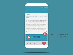 Material Flat KLWP اسکرین شاٹ 3