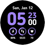 Sport Chrono Watch Face