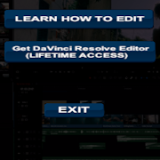 پوستر Davinci Resolve - Editor