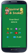 Squirrel & Snake - Arcade Game ภาพหน้าจอ 1