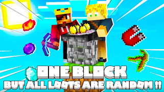 One Block Skyblock Mod syot layar 2