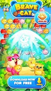 Bubble Cat Rescue syot layar 6