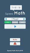 Speed Math โปสเตอร์