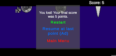 Simple Endless 2D Runner स्क्रीनशॉट 5