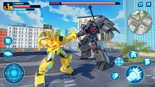 Robot Car Transform Fight Game screenshot 1