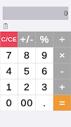 1 Schermata Calculator X with History