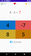 MathGame - Math Based Game 截圖 1
