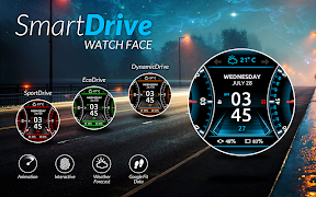 SmartDrive Watch Face Screenshot 1