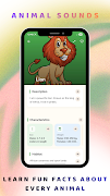 Animal Sounds ภาพหน้าจอ 2
