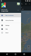 برنامه‌نما Pro Map Coordinates عکس از صفحه