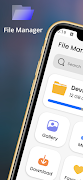 برنامه‌نما File Manager عکس از صفحه
