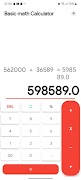 Basic Math Calculator syot layar 5