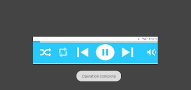 Simple Music Player syot layar 2