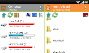 WiFi PC File Explorer captura de pantalla 5