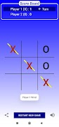 Tic Tac Toe Game تصوير الشاشة 3