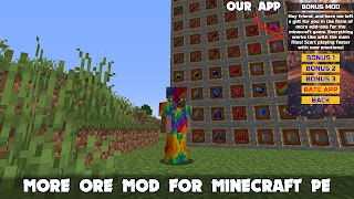 Ore Mod for Minecraft PE 스크린샷 5